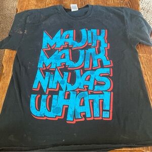 Majik Majik Ninjas What Vintage Tshirt Men’s Large